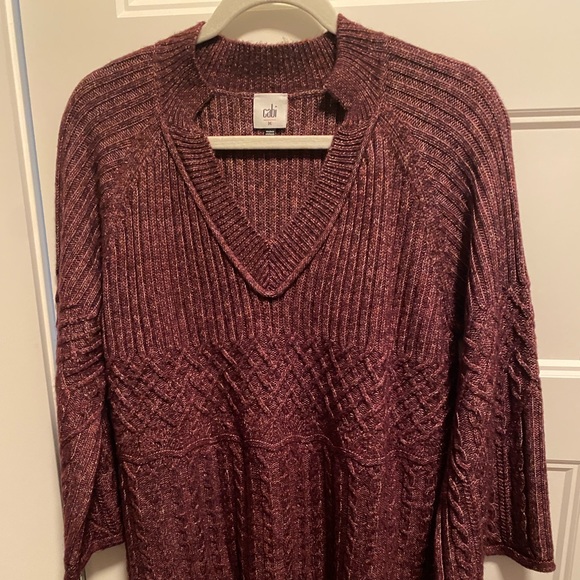 Maroon Cabi Sweater - Picture 2 of 5